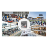 Video Intercom IP para Exterior / Cámara 4 Megapixel (1080p) / HDR e Iluminación IR / Altavoz 5W y Doble Micrófono con Reducción de Ruido / Panel Acero Inoxidable y Cuerpo Aluminio / IP66 e IK10 / PoE+ / 2 Líneas SIP