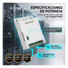 Fuente de Poder Regulada 12 Vcc / 13.5 Vcc / 15 Vcc para 8 Cámaras / 8 Amperes (1 Amp por Salida) / Voltaje de Entrada 90 - 130 VCA / Filtro de Ruido para Cámaras 4K / Modo para Largas Distancias