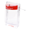 Cubierta Protectora Serie Stopper IIÆ De Policarbonato Super Resistente, Montaje Empotrado, Texto En Inglés, Sin Bocina