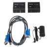 Extensor KVM USB | Acceso remoto PC | Hasta 100 m Cat5e | 1920x1200 | Protección ESD | Ajuste deskew