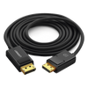 Cable DisplayPort 1.2 Macho a Macho | Longitud 5 Metros (16.40 Pies) | Versión DP1.2 | Soporta 4K@60Hz; 2K@144Hz | Soporta 3D | Color Profundo de 8 y 10 Bits | Blindaje Interno Múltiple | Cobre Estañado 28AWG | Botón de Liberación