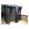 Torniquete Doble / Cuerpo Completo / Interior/Exterior / 100% Acero con Pintura Gris / EJE CENTRAL de Acero Inoxidable / Acabado de Lujo / Alto Tráfico