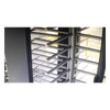 Torniquete Doble / Cuerpo Completo / Interior/Exterior / 100% Acero con Pintura Gris / EJE CENTRAL de Acero Inoxidable / Acabado de Lujo / Alto Tráfico