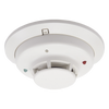 Detector fotoeléctrico de humo convencional de 2 hilos con LED bicolor y compensación automática de sensibilidad