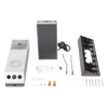 Doorbell de Batería Recargable con Transformador de 5Vcc o Panel Solar (Incluye Panel) / 3 megapíxel / Doble Lente / Protección IP65 / Audio de Dos Vías