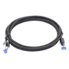 Cable Ethernet Cat8 CLASS F/FTP Redondo con Malla de Nylon 2 Metros (6.56 Pies)