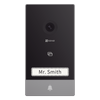 Videoportero IP Conexión a 2 Hilos / Con Monitor Wi-Fi para Interior / Frente de Calle  IP65 Uso En Exterior Debe Tener Protección / Cámara 3 Megapíxel / Llamada a la App / Apertura remota  / Apertura de 1 Puerta y un 1 Porton